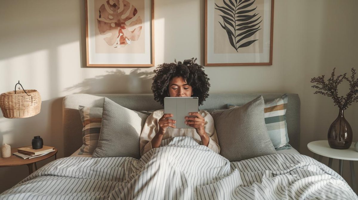 Adieu douleurs aux poignets : optez pour un support de tablette au lit