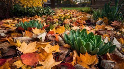ces feuilles mortes peuvent être la solution pour un jardin plus sain