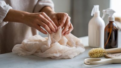 Comment nettoyer une tache de teinture pour cheveux de vos tenues préférées