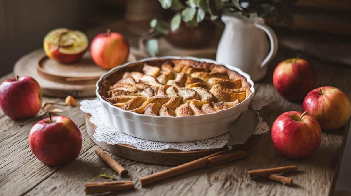Économisez en douceur : la version aux pommes du clafoutis qui ravira vos papilles