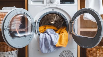 Évitez le surchauffage de votre linge avec un sèche-linge équipé d'un détecteur d'humidité