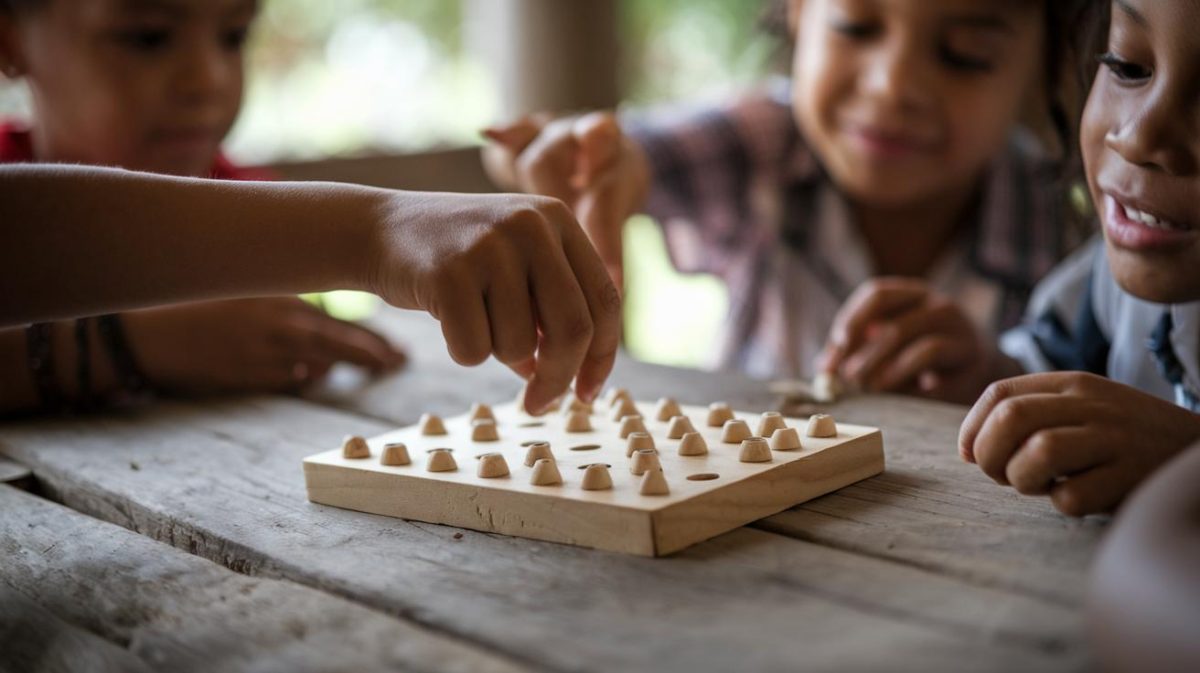 Initiez vos enfants à la stratégie avec un jeu d'Awalé fait maison