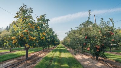 Investissez dans la santé de vos arbres fruitiers ce novembre pour profiter de fruits exquis au printemps