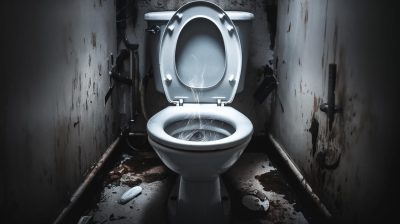 Le danger d'une chasse d'eau ouverte : pourquoi fermer le couvercle est indispensable