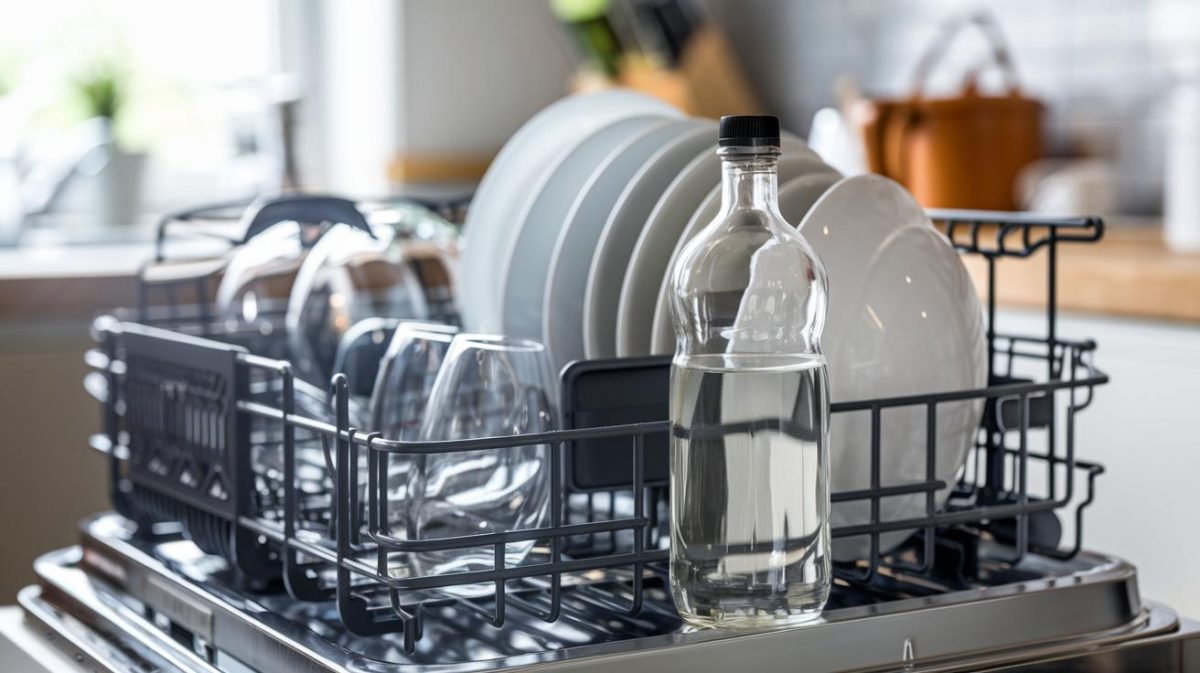 Le vinaigre blanc, un allié inattendu pour la performance de votre lave-vaisselle