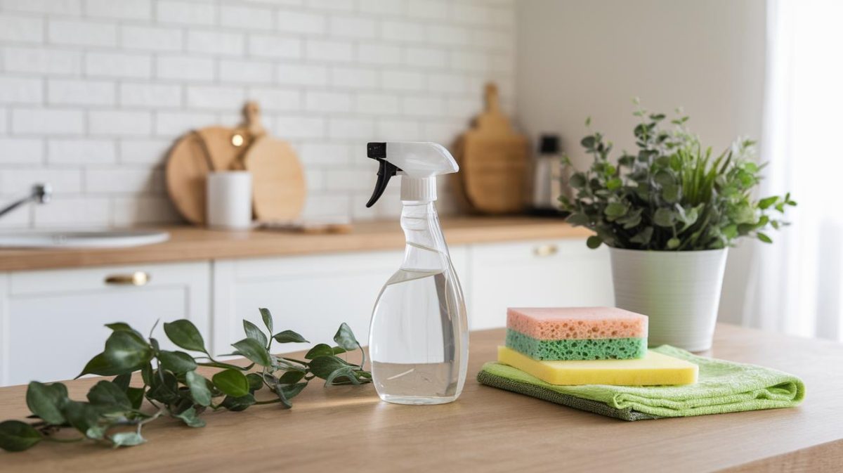 le vinaigre blanc : votre allié pour un nettoyage domestique moins cher et plus efficace