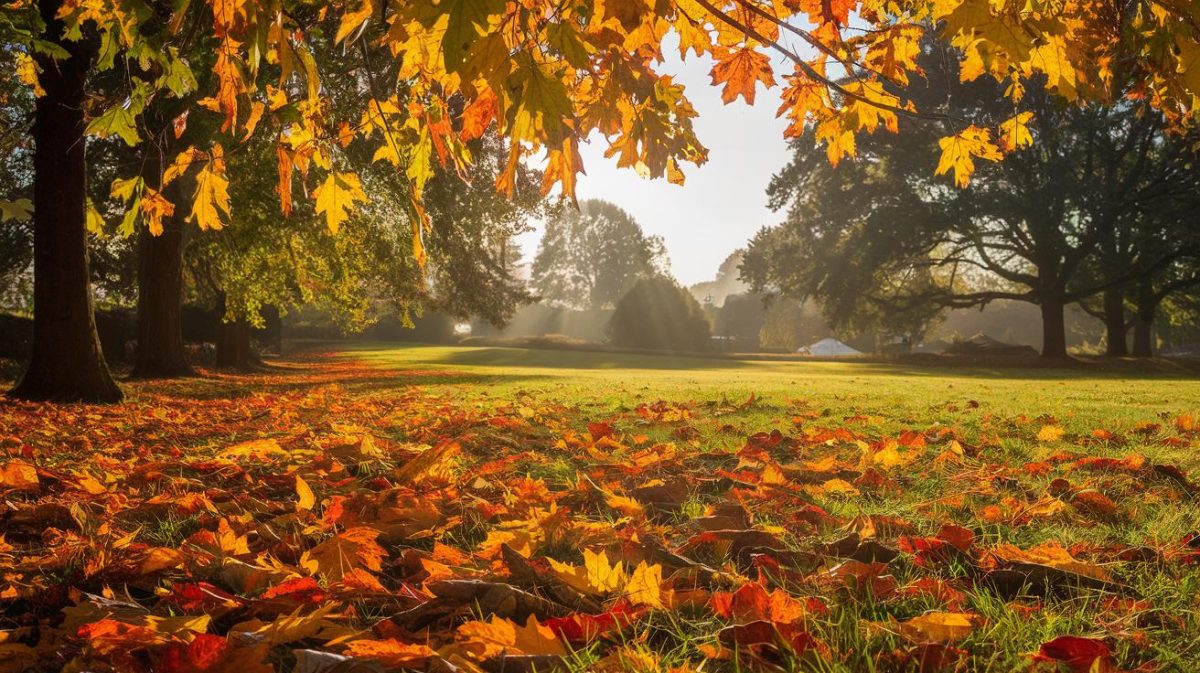 Les feuilles mortes, un atout pour votre gazon : conseils pour un automne écologique