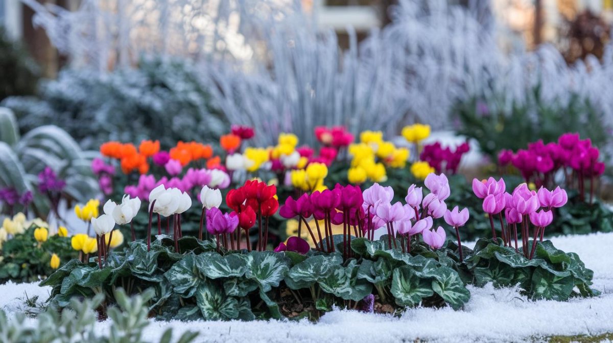 Optez pour le cyclamen de Naples et profitez d'un jardin coloré en hiver