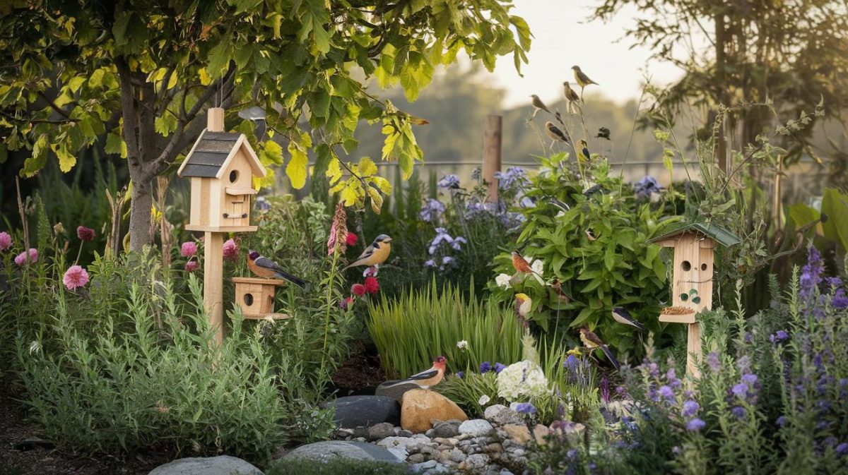 Optimisez votre jardin pour devenir un sanctuaire pour oiseaux