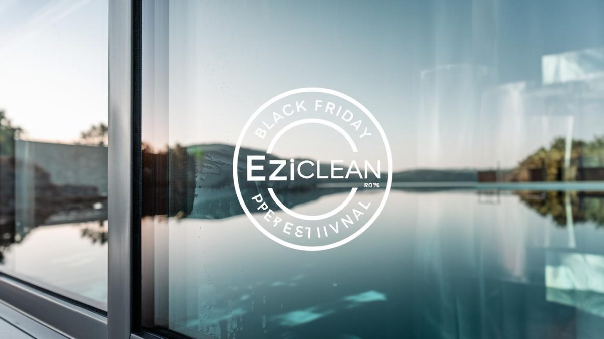 Profitez d'un nettoyage de vitres sans tracas avec Eziclean en promo ce Black Friday