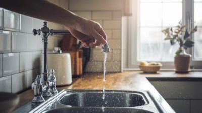 réduisez votre consommation d'énergie avec une simple astuce de fermeture de robinet