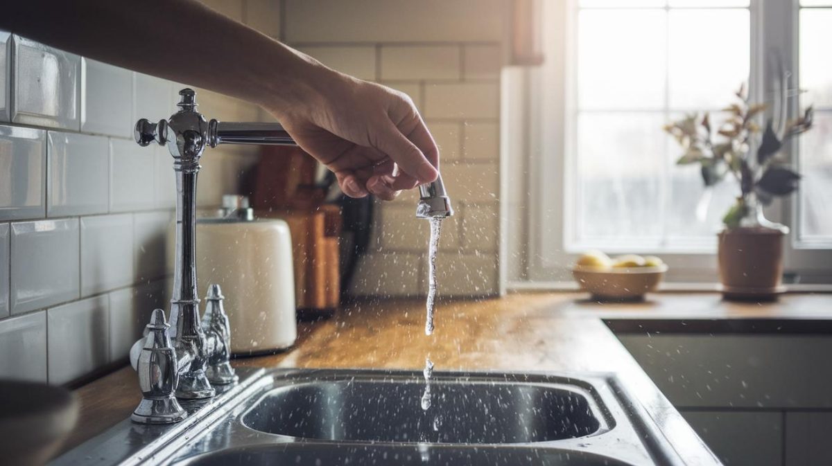 réduisez votre consommation d'énergie avec une simple astuce de fermeture de robinet