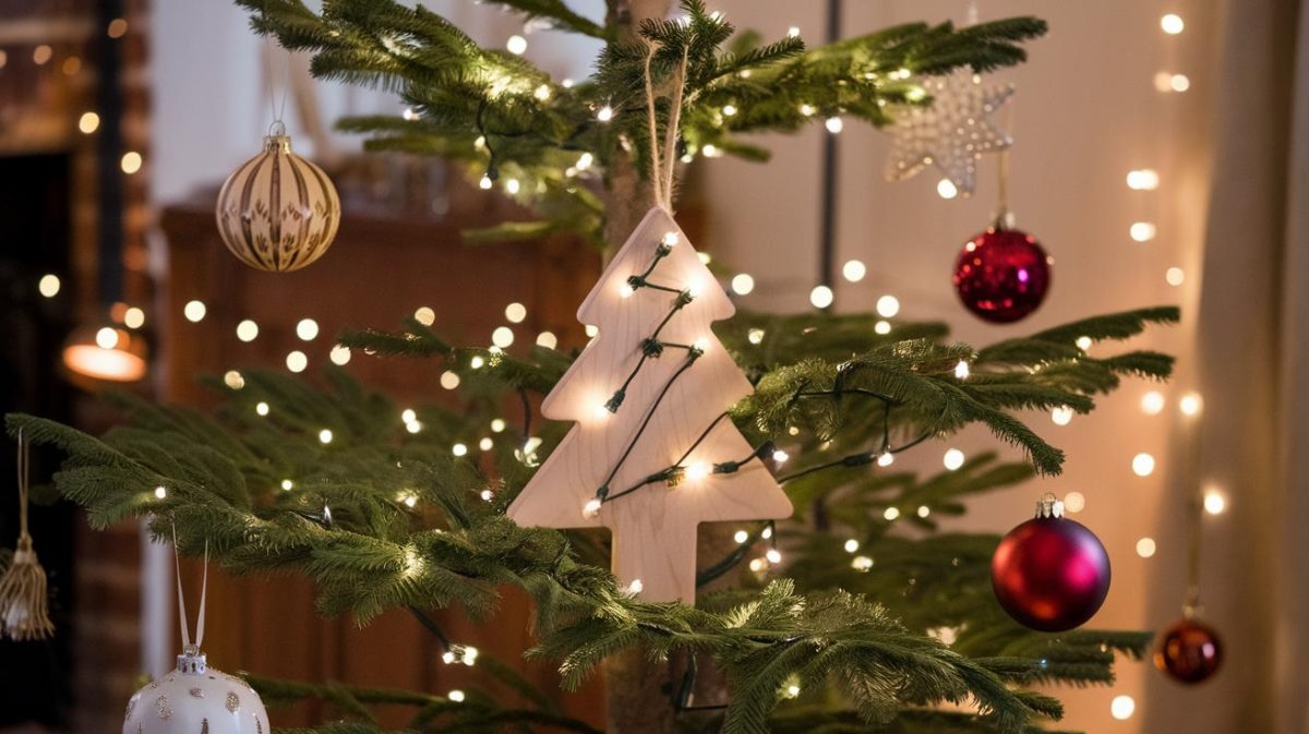 Un Noël sur mesure : créez et décorez votre sapin en bois