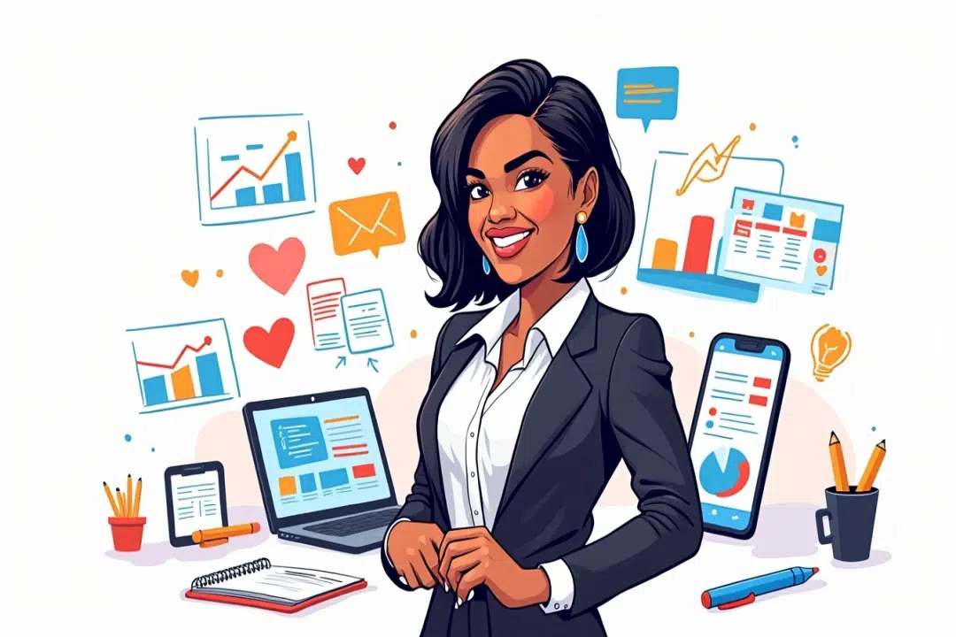 L'approche de Rama Yade en marketing digital
